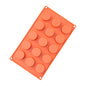 Muffin 15 Cavity Silicone Chocolate Mould - Iconic Cake Art