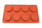 Flat Muffin Silicone Chocolate Mould - Iconic Cake Art