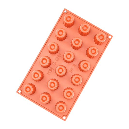Fluted 18 Cavity Silicone Chocolate Mould - Iconic Cake Art