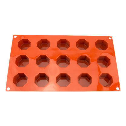 Octagon 15 Cavity Silicone Chocolate Mould - Iconic Cake Art