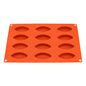 Leaf 12 Cavity Silicone Chocolate Mould - Iconic Cake Art