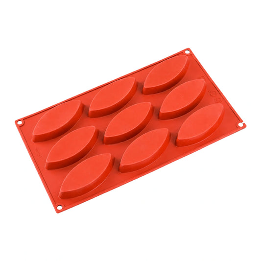 Leaf 9 Cavity Silicone Chocolate Mould - Iconic Cake Art