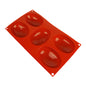 Egg Shaped 5 Cavities Silicone Chocolate Mould - Iconic Cake Art