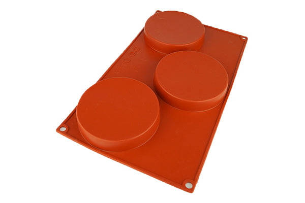 Flat Disc Cake Tray Round Silicone Chocolate Mould - Iconic Cake Art