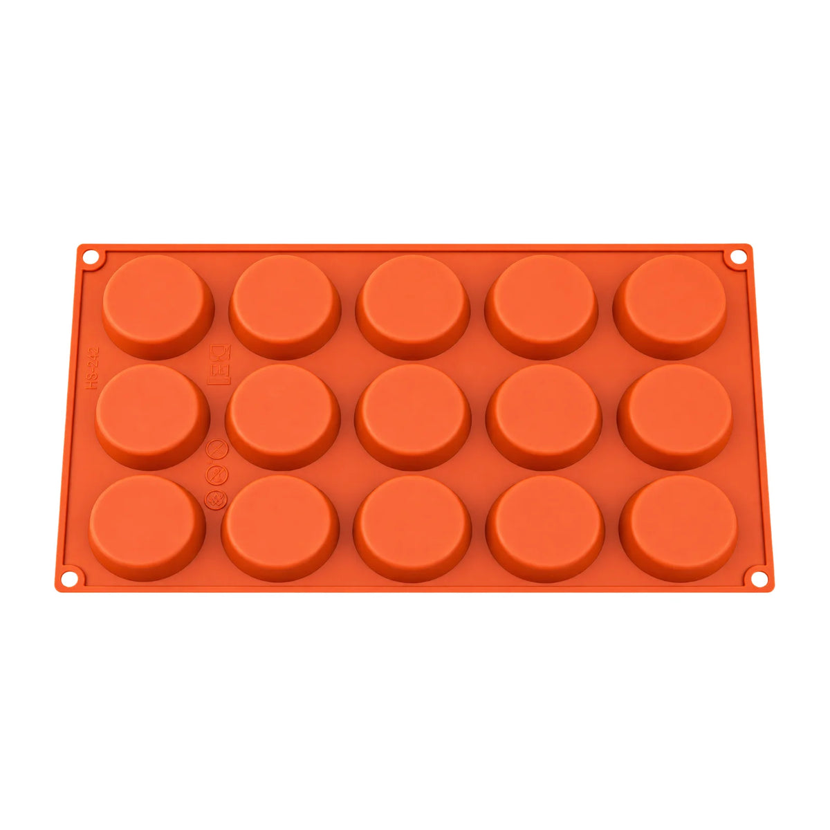 15 Cavity - Petits Four Silicone Chocolate Mold Flexible Baking Mould - D-044