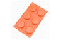 Flat Disc 6 Cavity Silicone Chocolate Mould - Iconic Cake Art