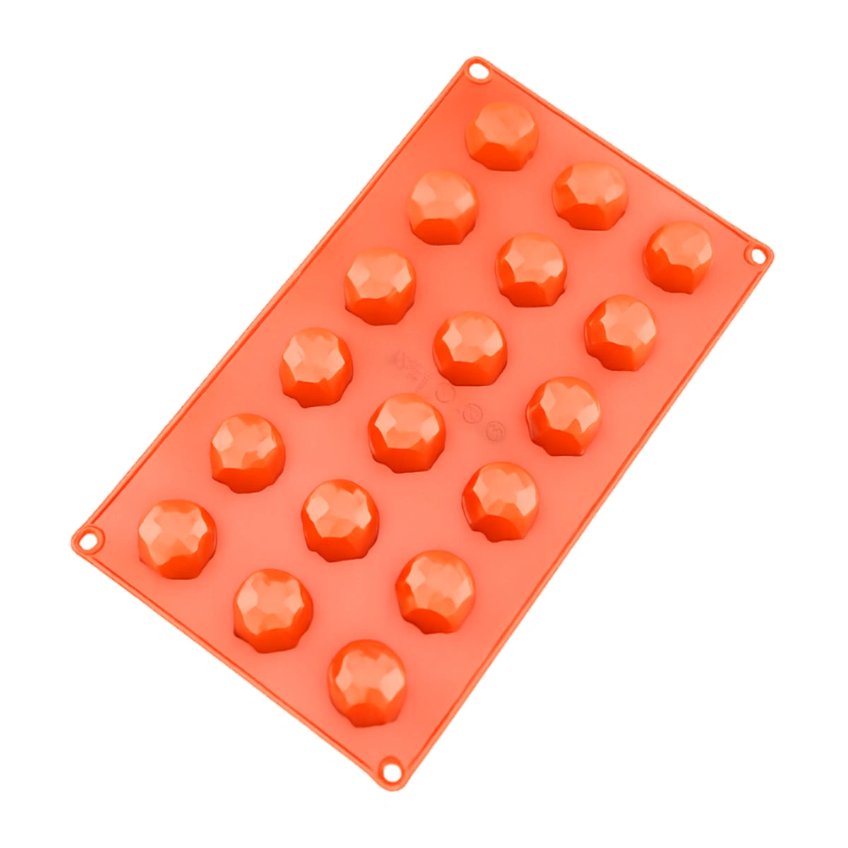 Round Jewel 18 Cavity Silicone Chocolate Mould - Iconic Cake Art