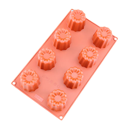 Bordelais 8 Cavity Silicone Mould - Iconic Cake Art