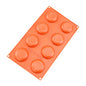 Macaron 8 Cavity Silicone Mould - Iconic Cake Art