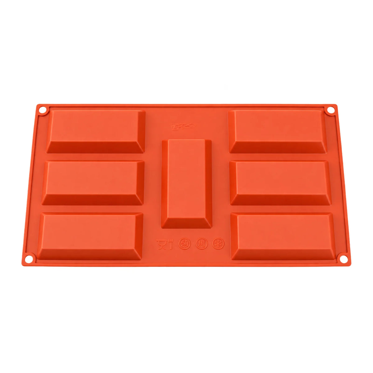 7 Cavity- Bar Silicone Chocolate Mold Ball Baking Mould - D-054