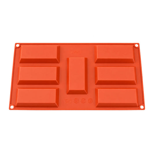 7 Cavity- Bar Silicone Chocolate Mold Ball Baking Mould - D-054