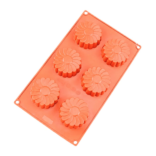 Daisy 6 Cavity Silicone Mould - Iconic Cake Art