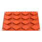 Diamond Dome 16 Cavity Silicone Chocolate Mould - Iconic Cake Art