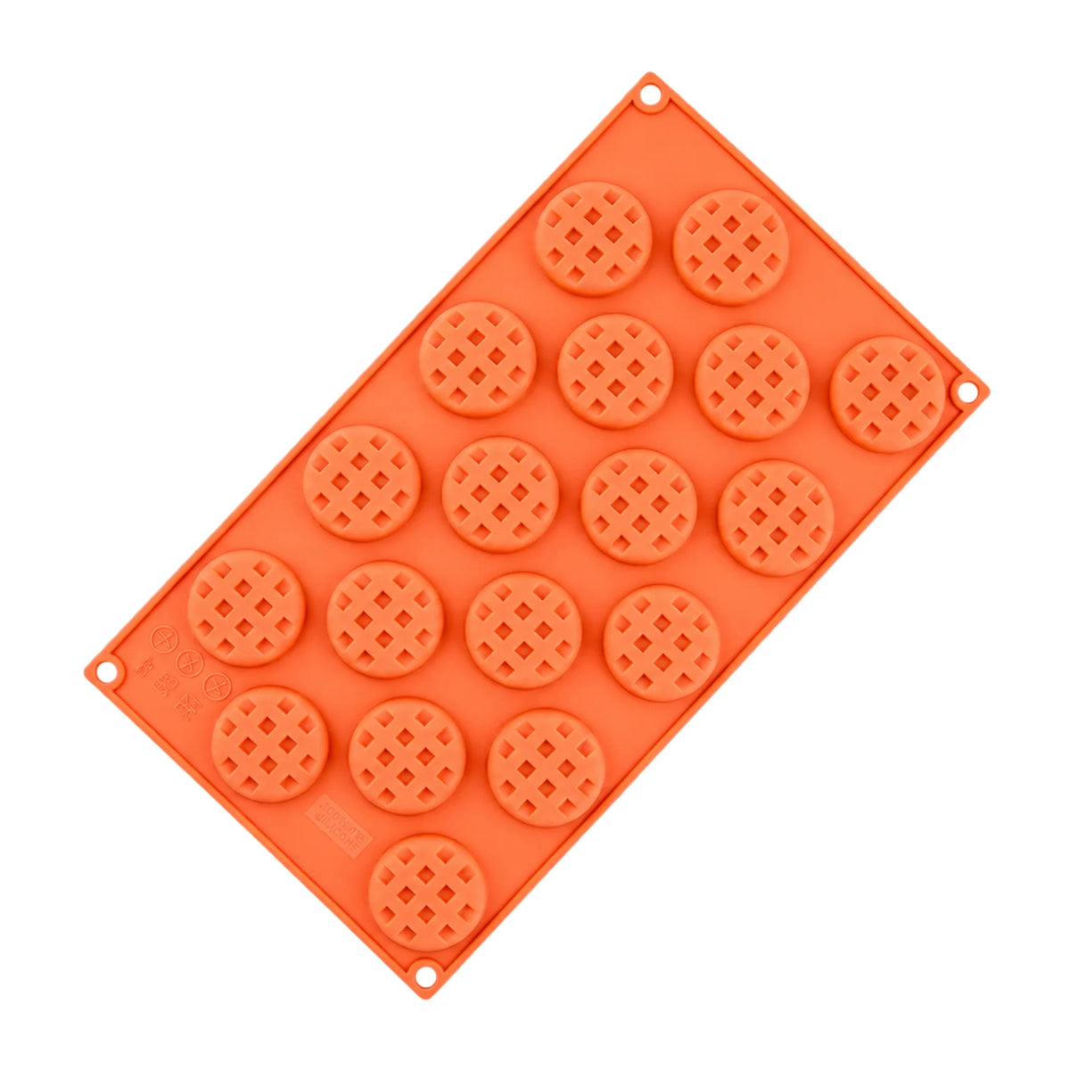 16 Cavity - Coin Silicone Chocolate Mold D-064