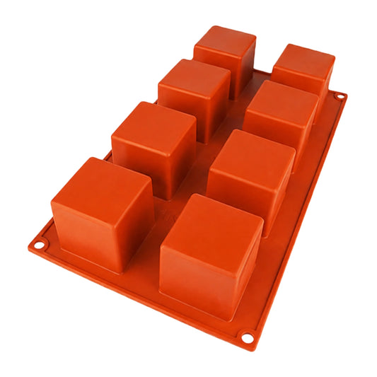 Square Cube Large Silicone Chocolate Mould - Iconic Cake Art