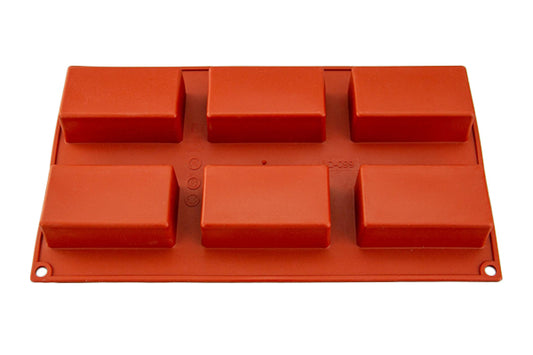 Rectangle Soap Bar Silicone Chocolate Mould - Iconic Cake Art
