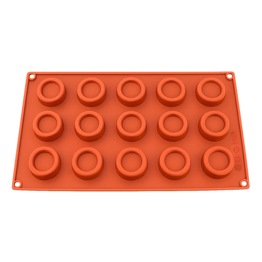 Rings 15 Cavity Silicone Chocolate Mould - Iconic Cake Art