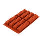 8 Cavity Twisted Log Silicon Mould - Iconic Cake Art