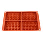 Waffle 4 Cavity Silicone Chocolate Mould - Iconic Cake Art