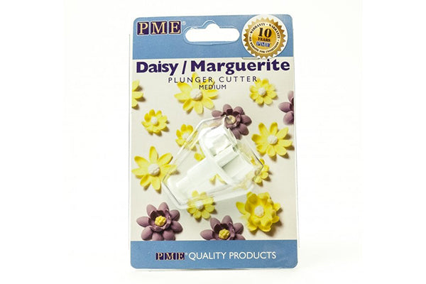 Medium Floral Plunger Cutters - Daisy Marguerite 27mm - PME