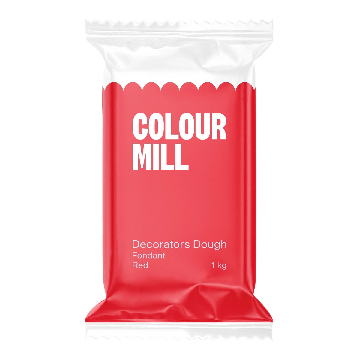 Red Decorators Dough 1kg - Colour Mill