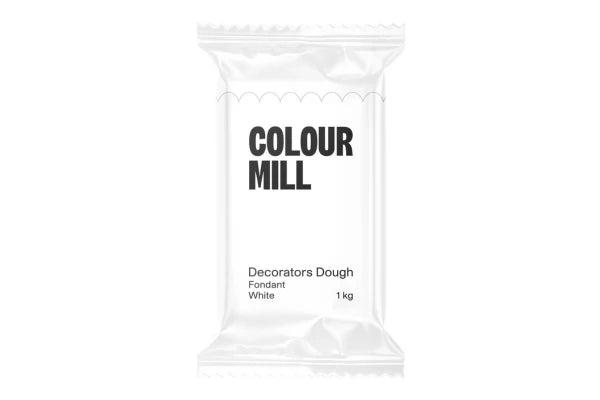 White Decorators Dough 1kg - Colour Mill