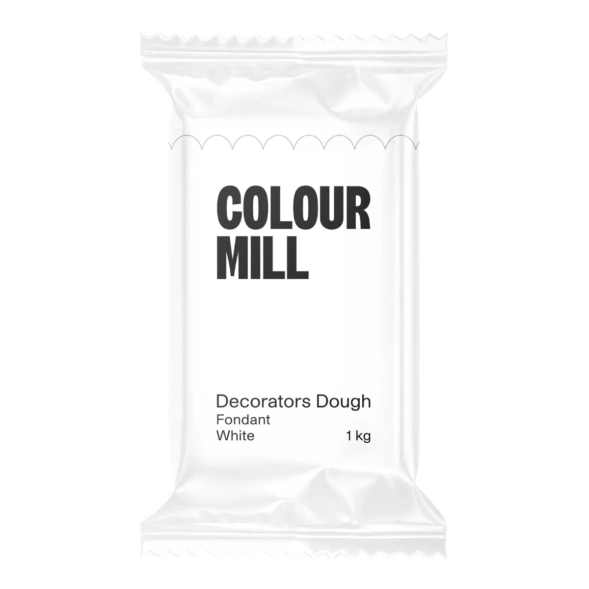 White Decorators Dough 1kg - Colour Mill