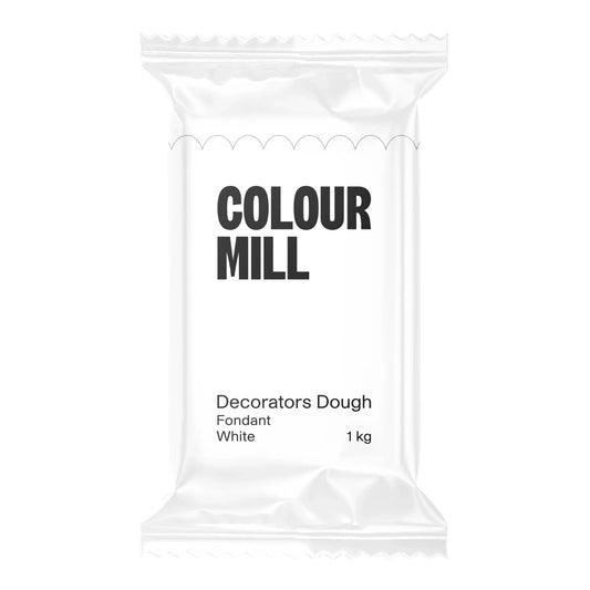 White Decorators Dough 1kg - Colour Mill
