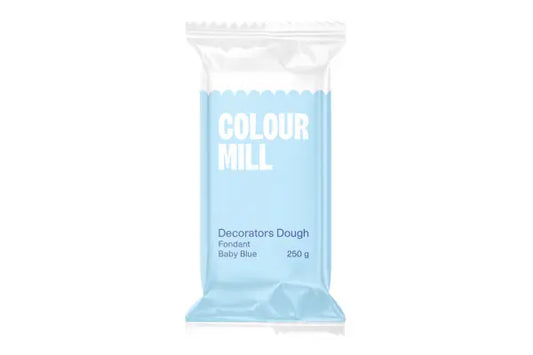 Blue Baby Decorators Dough 250g - Colour Mill