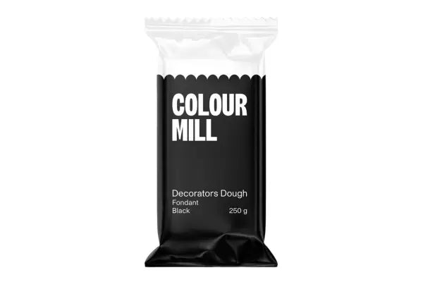Black Decorators Dough 250g - Colour Mill