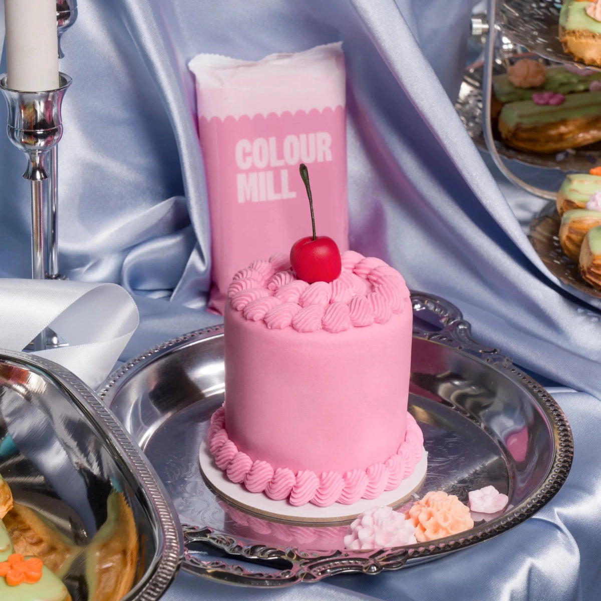Pink Baby Decorators Dough 250g - Colour Mill