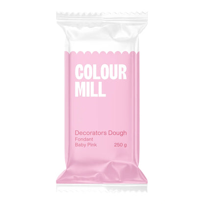 Pink Baby Decorators Dough 250g - Colour Mill