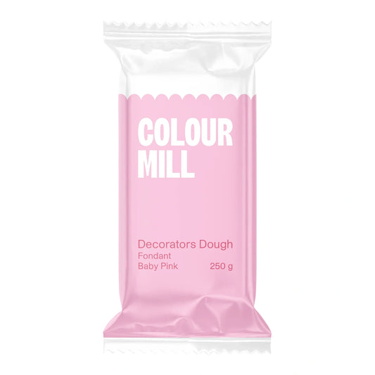 Pink Baby Decorators Dough 250g - Colour Mill