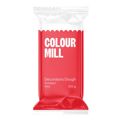 Red Decorators Dough 250g - Colour Mill