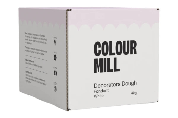 White Decorators Dough 4kg - Colour Mill