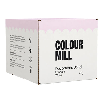 White Decorators Dough 4kg - Colour Mill
