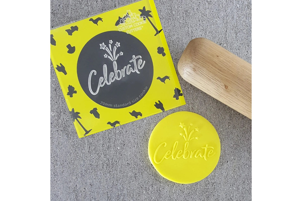 Celebrate Debosser - Custom Cookie Cutters