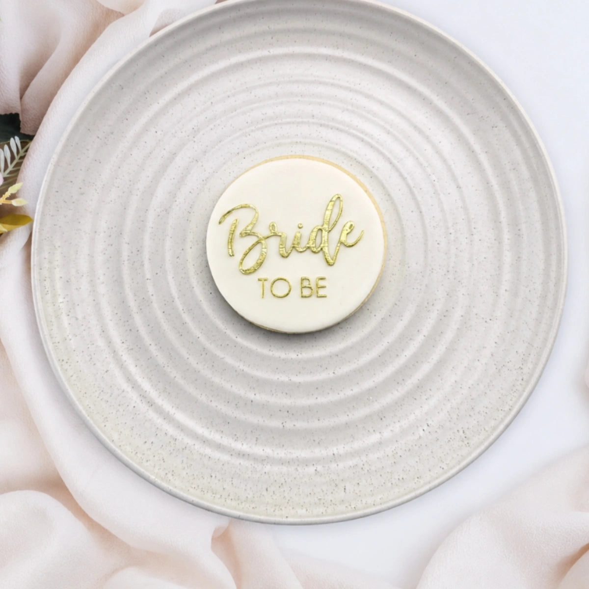 Bride to Be V3 Debosser - Custom Cookie Cutters