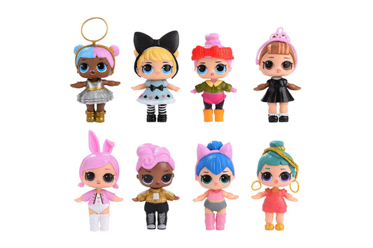 Lol Surprise Doll Action Decoset (8 Pack) - Iconic Cake Art