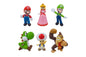 Mario Decoset - Cake Topper (6 Pack) - Iconic Cake Art