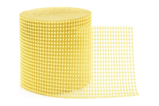 1m GOLD DIAMOND RHINESTONE WRAP