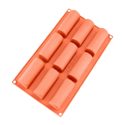 Rounder Bar 9 Cavity Silicone Chocolate Mould - Iconic Cake Art