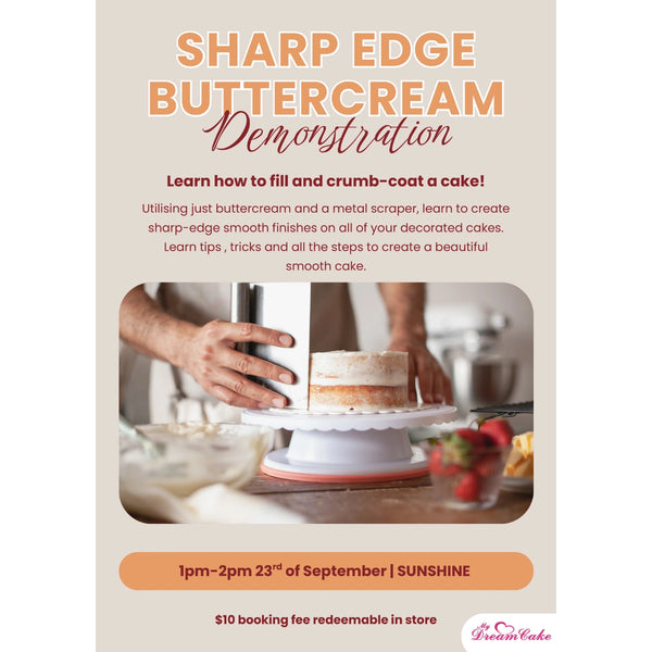Cake Filling & Crumb Coating Demonstration - Sunshine