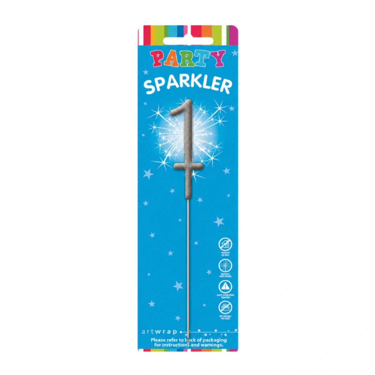Sparkler Number 1 - Artwrap