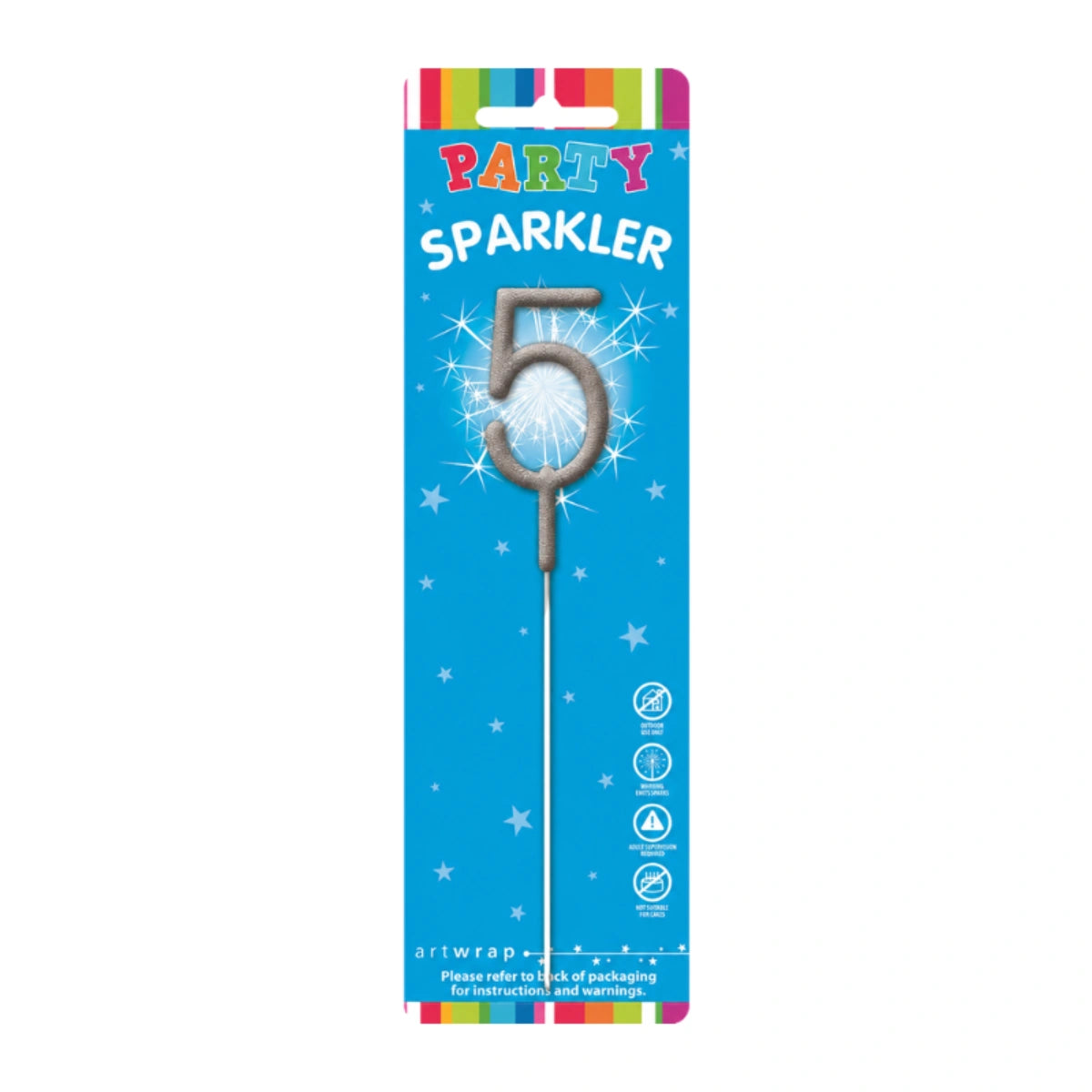 Sparkler Number 5 - Artwrap