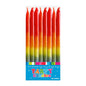 Rainbow Ombre Candles (16 Pack) - Artwrap