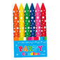 Multi Colour with Star Print Birthday Candles (12 Pack) - Artwrap