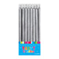Silver Tall Birthday Candles (16 Pack) - Artwrap