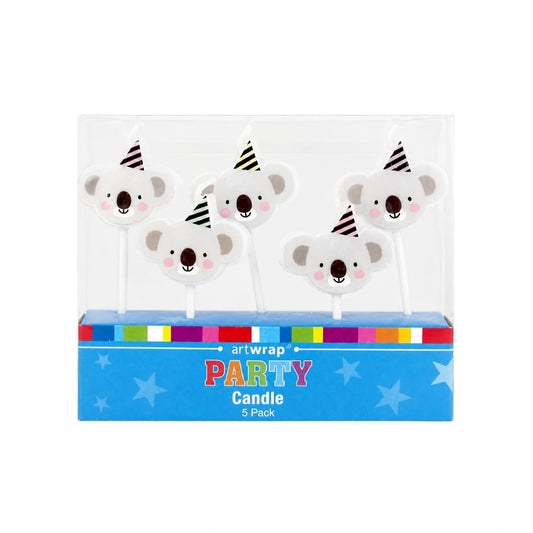 Koala Birthday Candle (5 Pack) - Artwrap