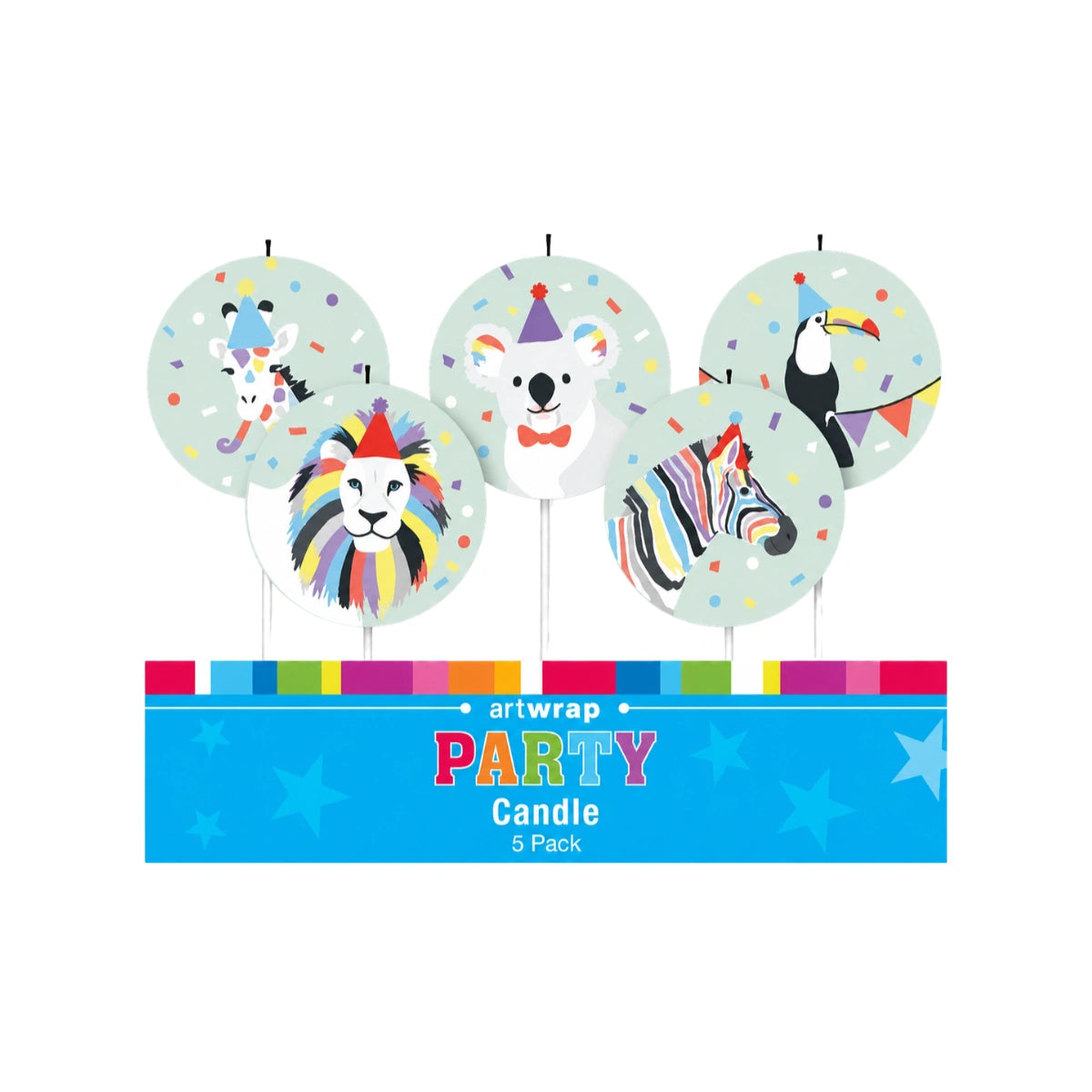 Animals Candles (5 Pack) - Artwrap